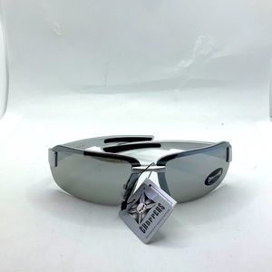 Chopper uv400 open frame wrap sunglasses